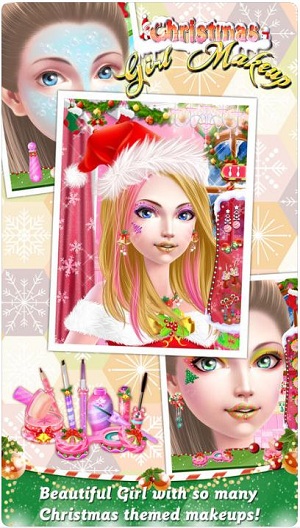 圣诞女孩化妆最新版游戏截图3