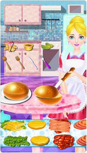 汉堡女孩化妆沙龙安卓版游戏截图4