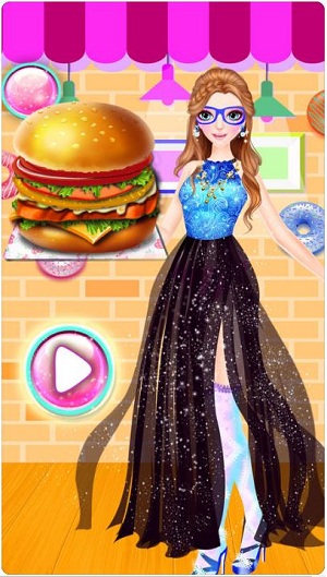 汉堡女孩化妆沙龙ios版游戏截图5