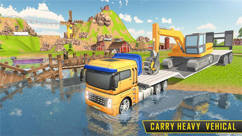 疯狂欧洲卡车模拟器手机版游戏截图1