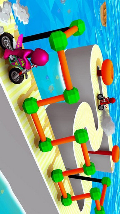 趣味单车竞赛3D游戏截图1