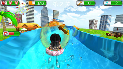 水上乐园跑酷模拟游戏截图3