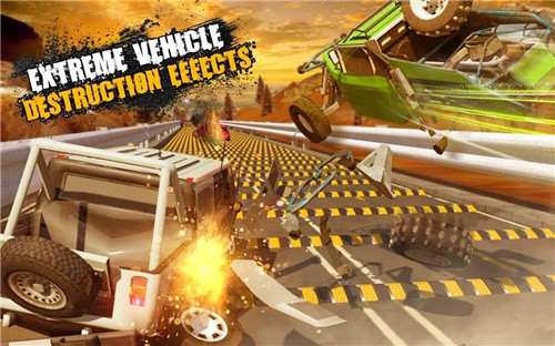 减速带汽车碰撞测试游戏截图1