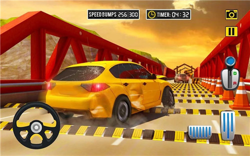 减速带汽车碰撞测试游戏截图3