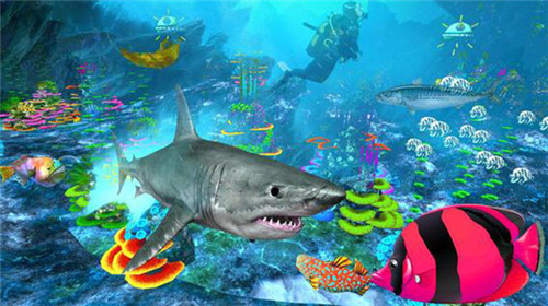 鲨鱼模拟器巨齿鲨破解版游戏截图3