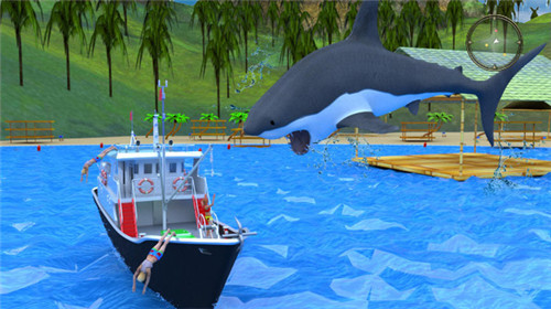 饥饿的鲨鱼袭击游戏截图1