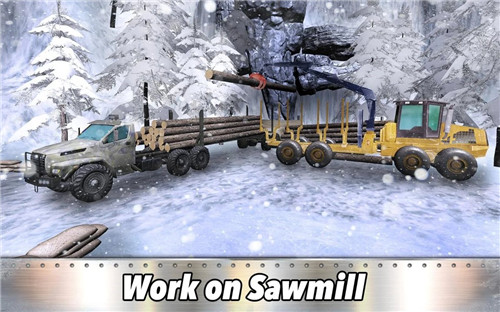 6x6木材卡车模拟器游戏截图3