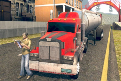燃料送货卡车司机游戏截图2