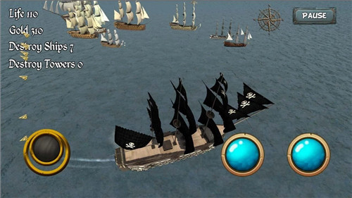 加勒比海船战争游戏截图4