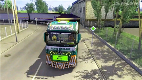 公路卡车模拟驾驶游戏截图1