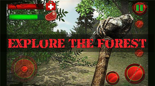 森林生存3D游戏截图1