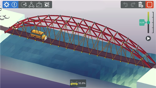 桥梁构造大师游戏截图3