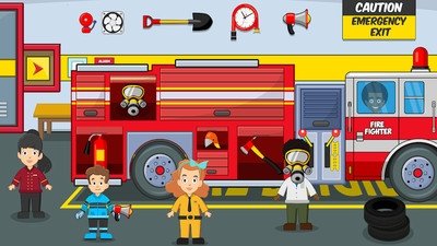 我的城市消防员游戏截图2