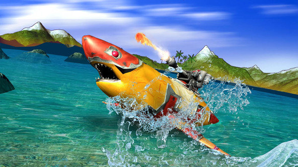 鲨鱼机器人模拟器游戏截图2