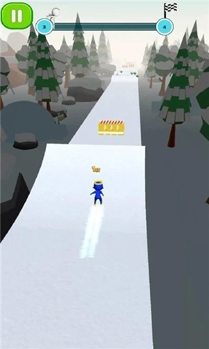 滑雪趣味赛3D游戏截图4