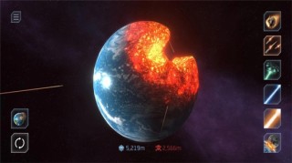 行星粉碎模拟游戏截图4