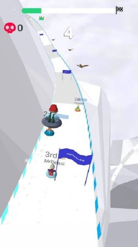 滑雪大竞速游戏截图4