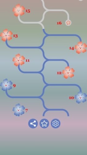 连接花朵游戏截图2