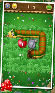 小蛇吃苹果游戏截图1