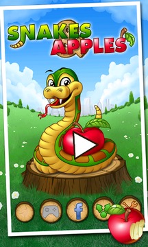 小蛇吃苹果游戏截图3