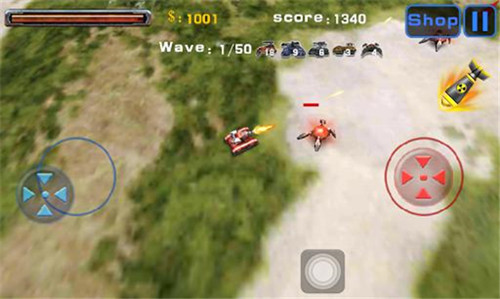 坦克大战3D ios版游戏截图3