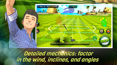 Nice Shot Golf汉化版游戏截图2