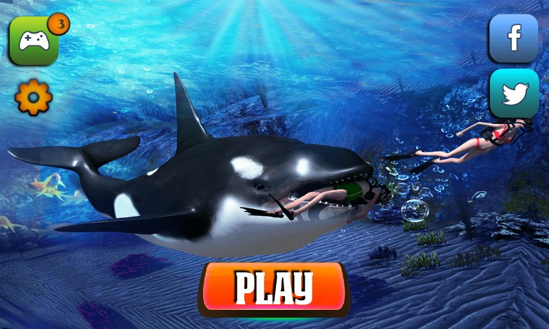 杀人鲸海滩安卓版游戏截图1
