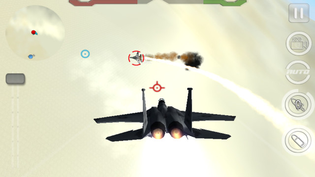 F15飞行员射击英雄ios版游戏截图2