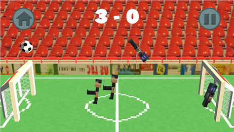方块人足球安卓版游戏截图3